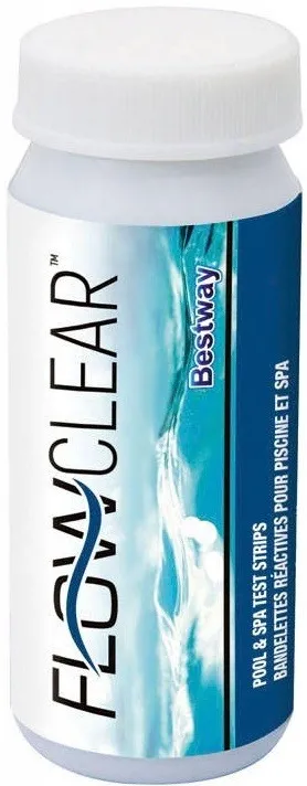 Bestway Benzi de testare apă 3 în 1 (clor, pH, alcalinitate totală)