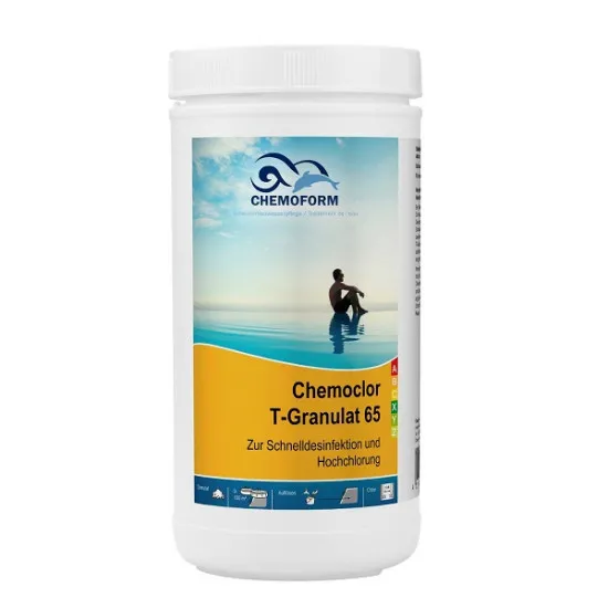 ХлоÑ? Ð?Ñ?анÑ?лиÑ?ованнÑ?й Chemoform Chemoclor T-Granulat 65 05011 1kg