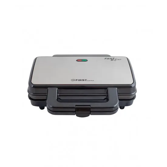 Aparat pentru sandwich First FA-5337-5, 900 W, Negru/Oțel inoxidabil