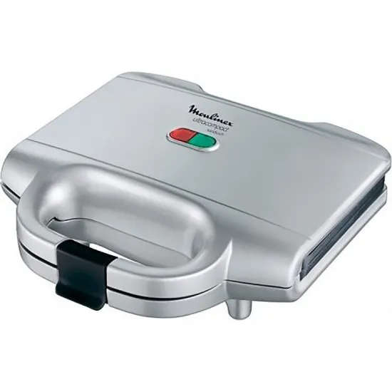 Aparat pentru sandwich Moulinex SM1552, 700 W, Argintiu