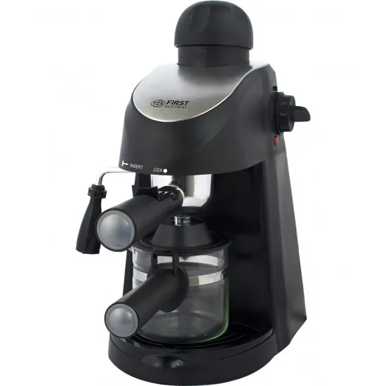 Cafetiera espresso First FA-5475-3, Black/Inox