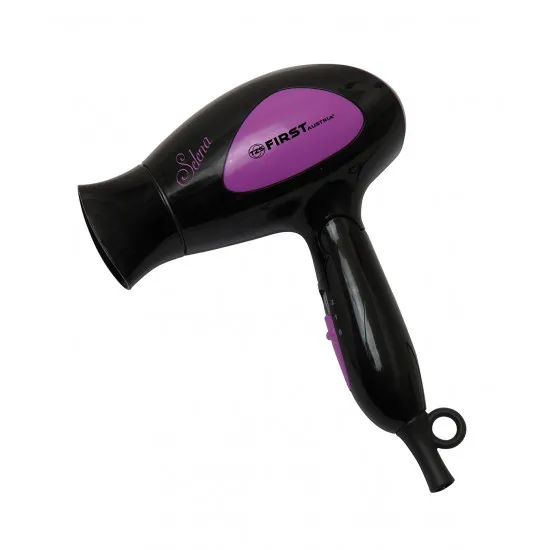 Фен First FA-5666-5-BA, 1200 Вт, Black/Violet