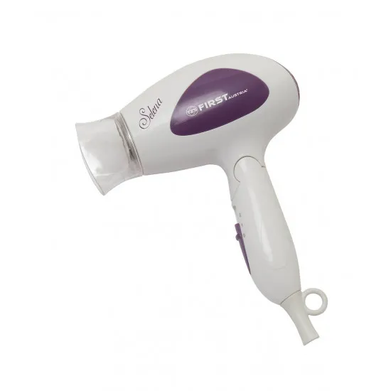 Компактный фен First FA-5666-5-WI, 1200 Вт, White/Volet