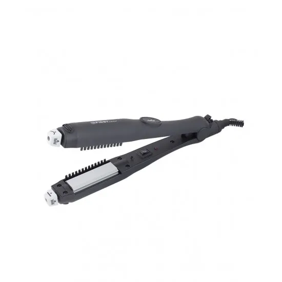Placă de îndreptat părul First FA-5670-3-BA, Black