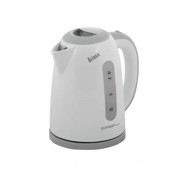 Fierbător electric First FA-5427-2-GR White/Gray (1,7 l/2200 W)