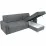 Canapea de colt BLACK RED WHITE KIRSTEN IV 2F.URCBK, SORO 93 MONILI 76 SPIRIT 16