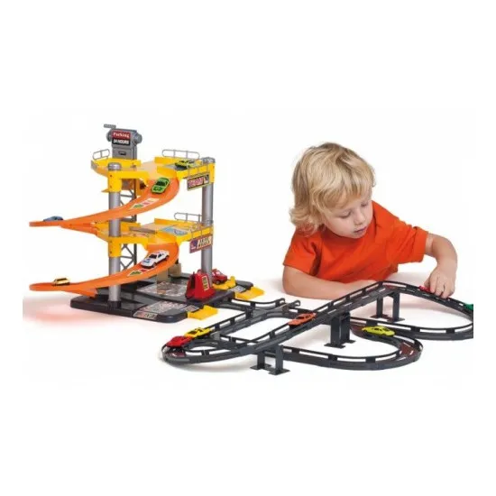 Molto 13426 Трек Парковка 3 уровня + 5 машинок