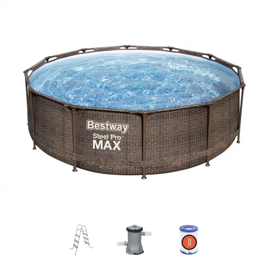 Бассейн каркасный Bestway Steel Pro Max 56709