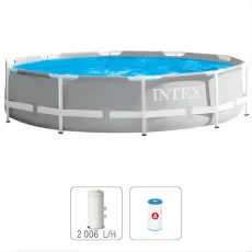 Piscină cu cadru Intex Prism Frame 26712 (6500 l/Ø366x76 cm)
