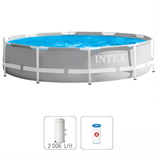 Бассейн каркасный Intex Prism Frame 26712 (6500 л/Ø366x76 см)