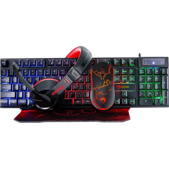 Комплект проводной Marvo CM409 Black