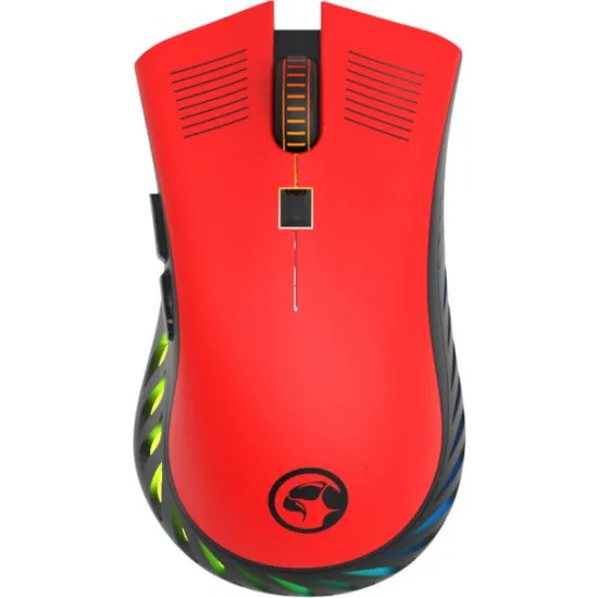 Mouse cu fir Marvo G985 Black/Red