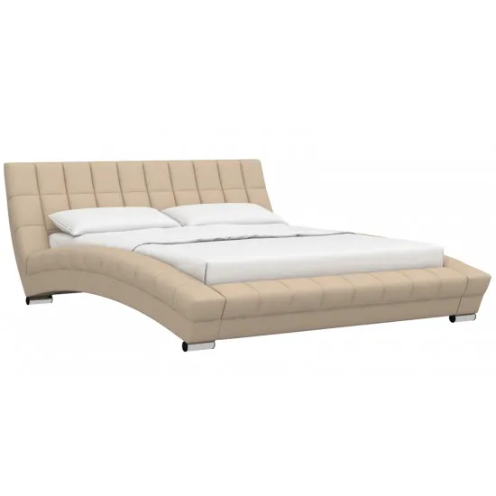 Кровать Нижегородмебель НАБОР Оливия 160 Вик ТР 80 (160 x 200 см), Гранд Натурель