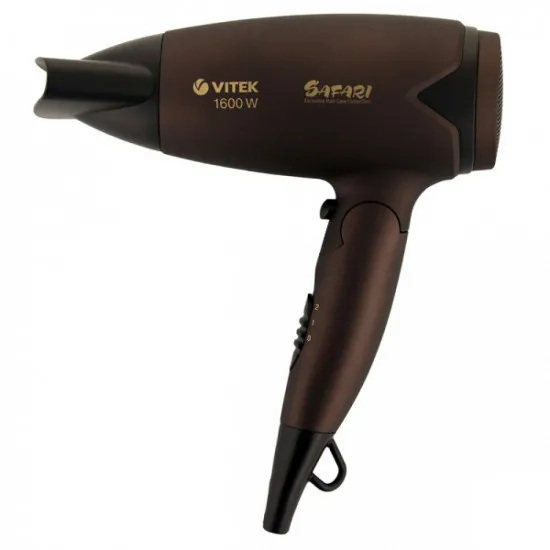 Фен Vitek VT-8206, 1600 Вт, Brown