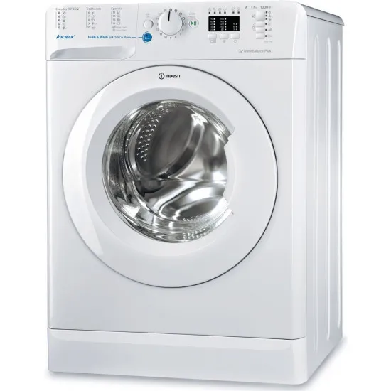 Maşină de spalat Indesit BWSA 71052, White, 7 Kg