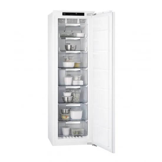 Морозильник вертикальный AEG ABE818F6NC (204 л / White)