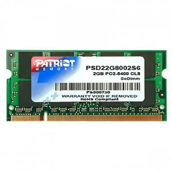 Модуль памяти 2 ГБ DDR2-800 МГц Patriot Signature Line (PSD22G8002S)