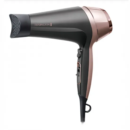 Uscător de păr Remington D5706, 2200 W, Black/Gold