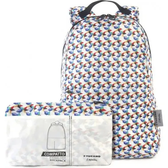 Rucsac urban Tucano Compatto Mendini Collorful (BPCOBK-MENDINI-COL)