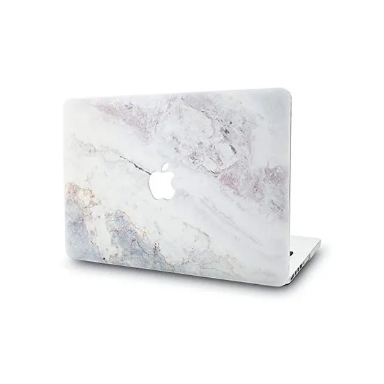 Husă pentru laptop Helmet for Macbook Pro 15" (2016/2017) Marble Grey (HMT-HSMBP15-MG)