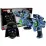 Leantoys 7095 Set de joaca cu masca si pistol laser cu sunete