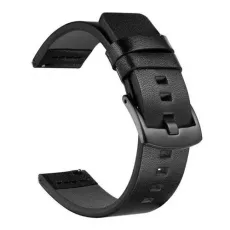 Ремешок Xiaomi Amazfit 22mm Black (эко кожа) Ремешок Xiaomi Amazfit 22mm Black (эко кожа)