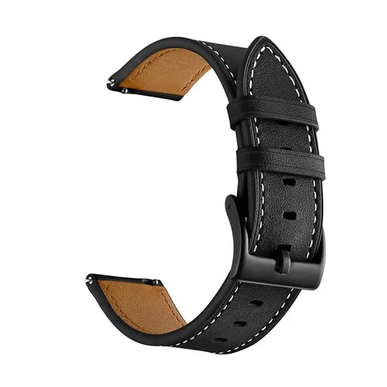 CureluÈ?Ä? Amazfit Bip 20mm Black (piele)