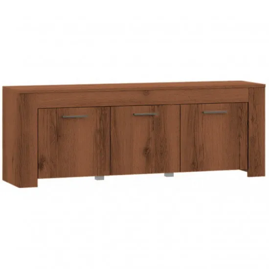 Тумба под ТВ Astrid Mebel Квадро-31 Тумба ТВ малая (140 см), Дуб делано тёмный