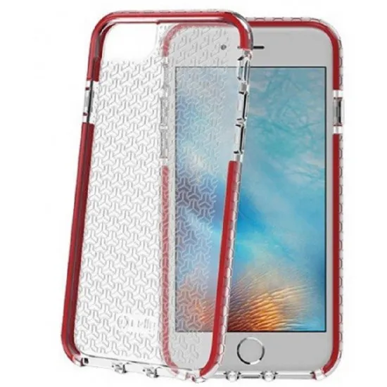 Чехол Celly Hexagon для iPhone 6/7/8, Red