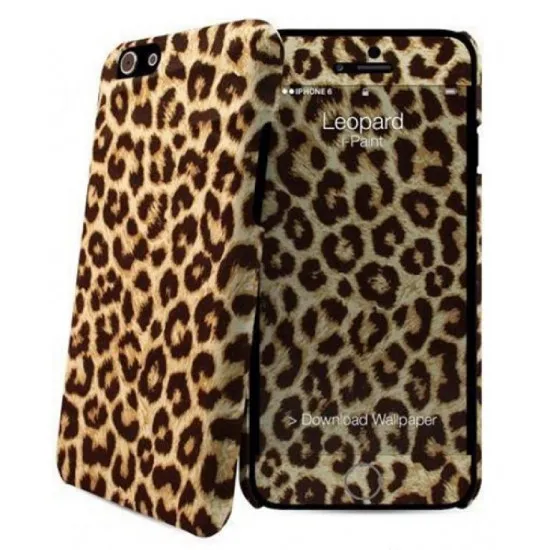 Чехол I-Paint Leopard для iPhone 6/6s, Brown