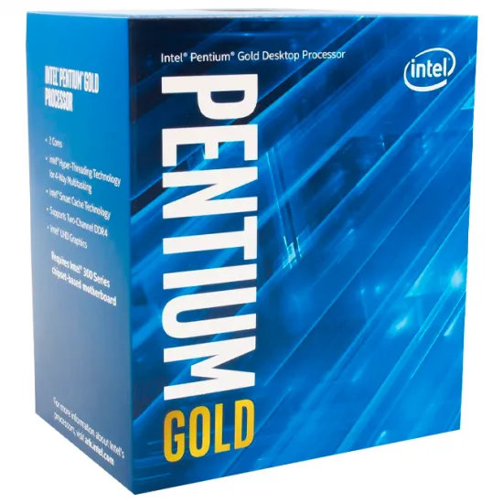 Процессор Intel Pentium G6405 Box (4.1 ГГц-/4 MB/LGA1200)