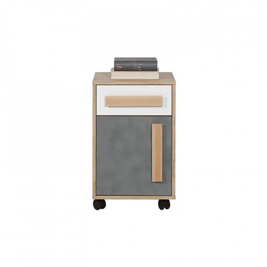 Тумба подкатная Сокме 1Д1Ш, Бук артисан