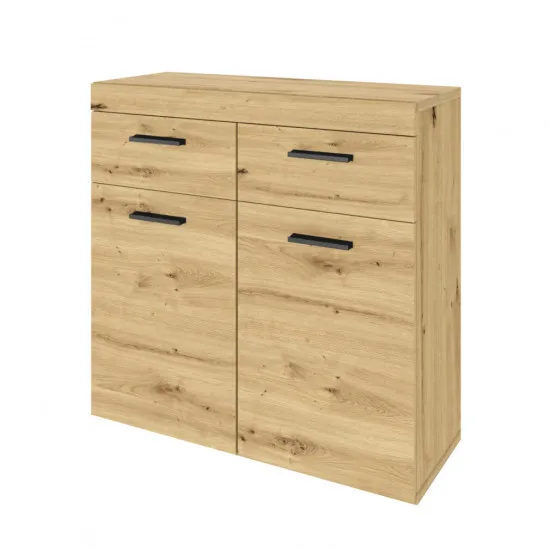 Комод Sokme Фокус 2Д2Ш (89.9 см), Дуб артисан