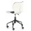 Fotoliu de birou Halmar Matrix, White / Gray