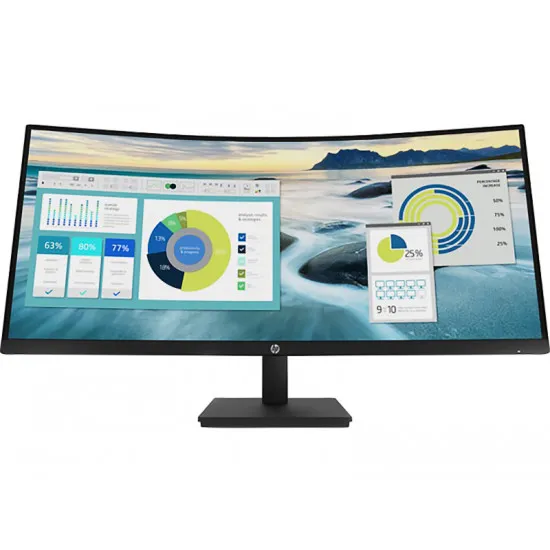 Monitor 34.0 " HP P34hc G4 21Y56AA, Black (VA, 3440x1440, 5 ms, 60 Hz)
