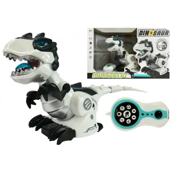 Leantoys 4481 Dinozaur interactiv cu RC sunete si lumini