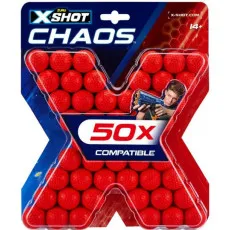Zuru X-Shot 36327Z Набор игрушечных патронов Chaos 50шт. Zuru X-Shot 36327Z Набор игрушечных патронов Chaos 50шт.