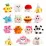 Keel Toys SF2427 Jucarie de plus Bobballs, 8cm