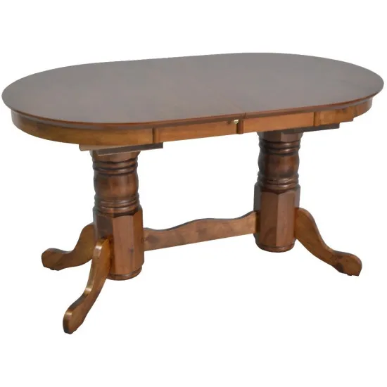 Masă de bucătărie extensibilă Eva HV-31N, Burnish oak