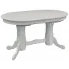 Masă de bucătărie extensibilă Eva HV-31N, White