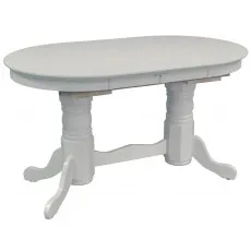 Masă de bucătărie extensibilă Eva HV-31N, White