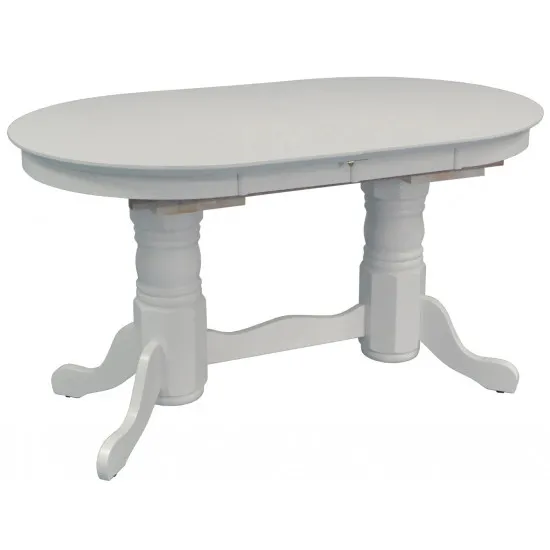 Masă de bucătărie extensibilă Eva HV-31N, White