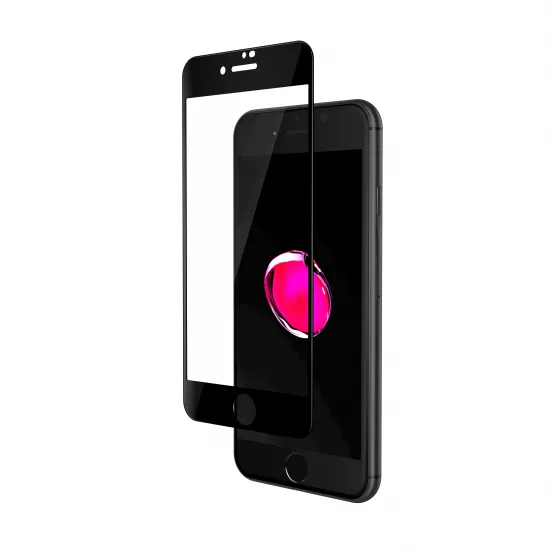 Sticlă protecție Apple iPhone 7/8+, RhinoShield 3D Curved Edge Glass, Black