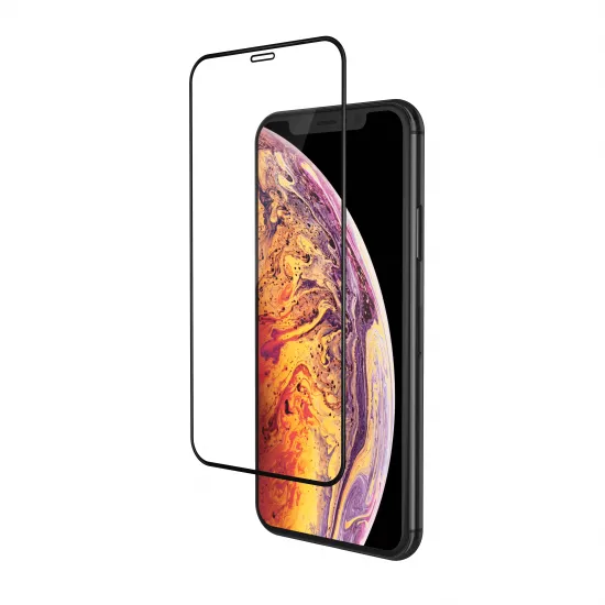 Защитне стекло для Apple iPhone XS Max, RhinoShield 3D Curved Edge Glass, Black