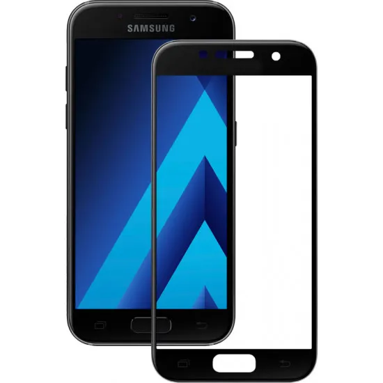 Защитне стекло для Samsung Galaxy A3, Celly 3D Glass, Black