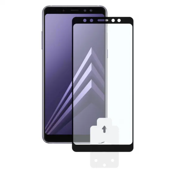 Sticlă protecție Samsung Galaxy A8 2018, KSIX Extreme, Black