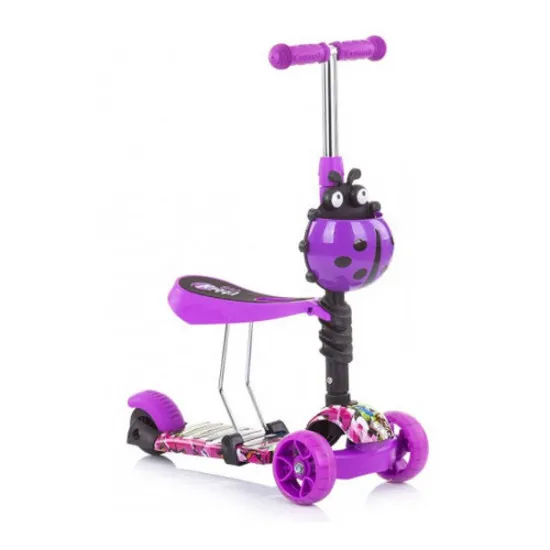 Trotinetă Chipolino Kiddy Evo DSKIE0214PG, purple graffiti