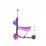 Trotinetă Chipolino Kiddy Evo DSKIE0214PG, purple graffiti