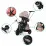 Трицикл KinderKraft Freedom EASYTWIST (KKRETWIBRD0000), Бежевый/ Черный