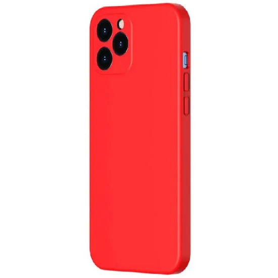 Чехол Baseus Liquid Silicone Gel Protective для iPhone 12 Pro, Red